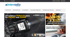 Desktop Screenshot of inter-radio.cl